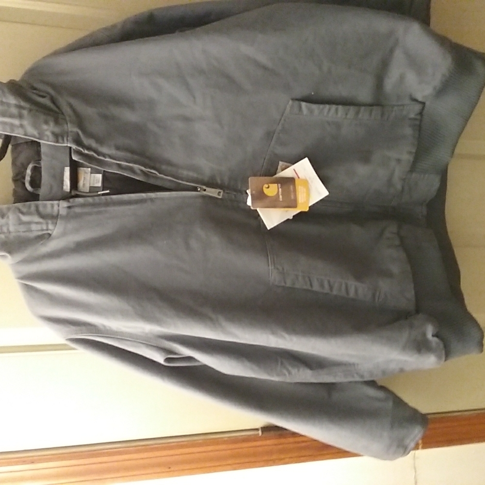 SOLD MERCARI-Carhartt Women's New Utility Blue Coat - Picture 2 of 12